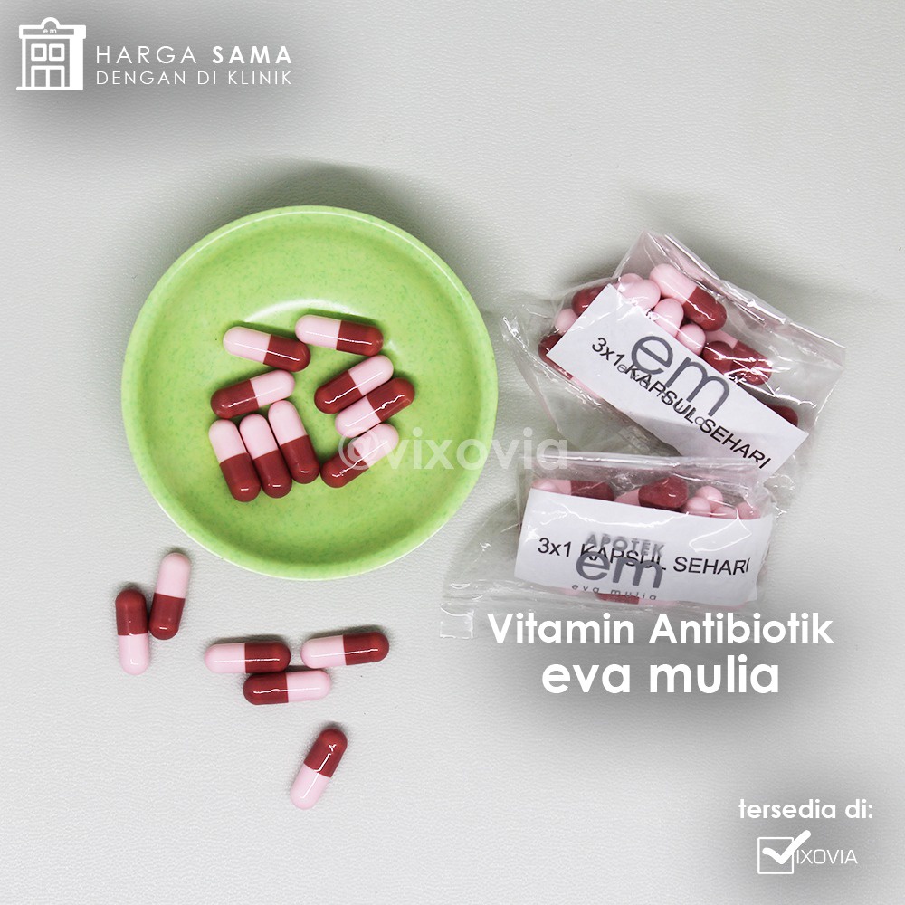Vitamin Antibiotik (Untuk Jerawat) Eva Mulia