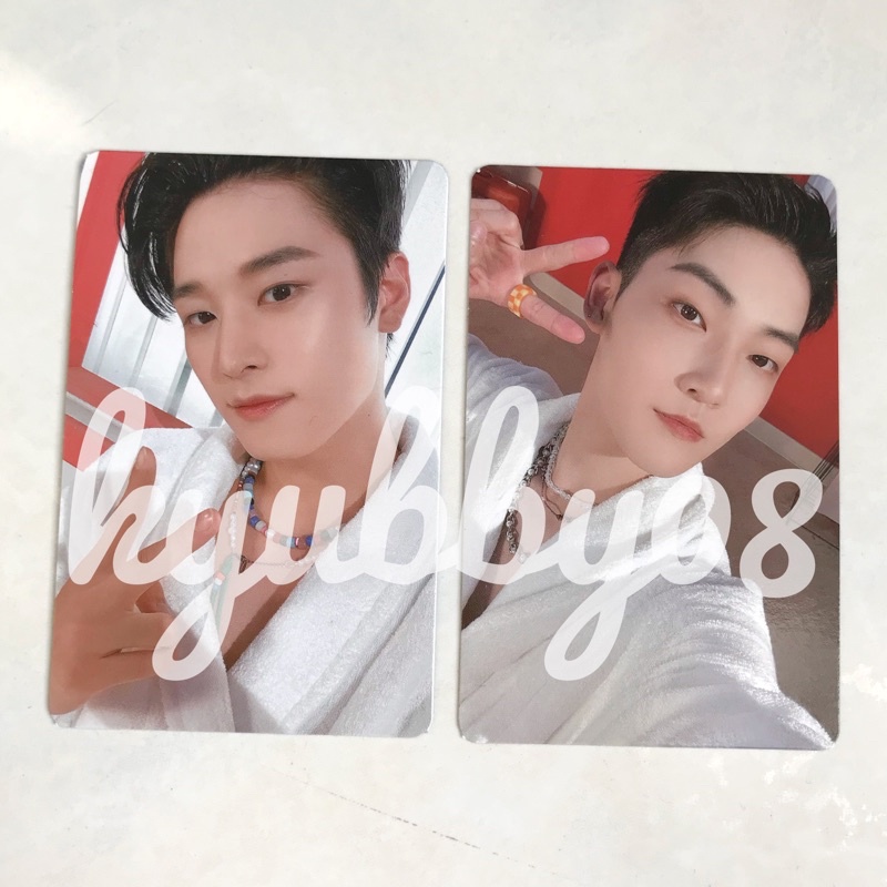 THE BOYZ THRILL-ING JUYEON KEVIN BENEFIT MMT MYMUSICTASTE PHOTOCARD MMTB PC ALBUM BATHROBE
