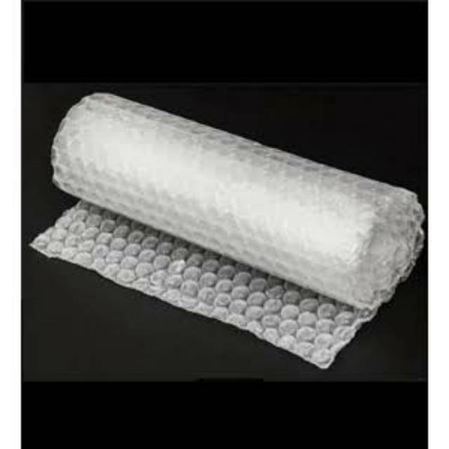 Bubble Wrap Roll 10meter×30cm Roll Hitam &amp; Bening Kualitas Terbaik | buble packing | babel bening