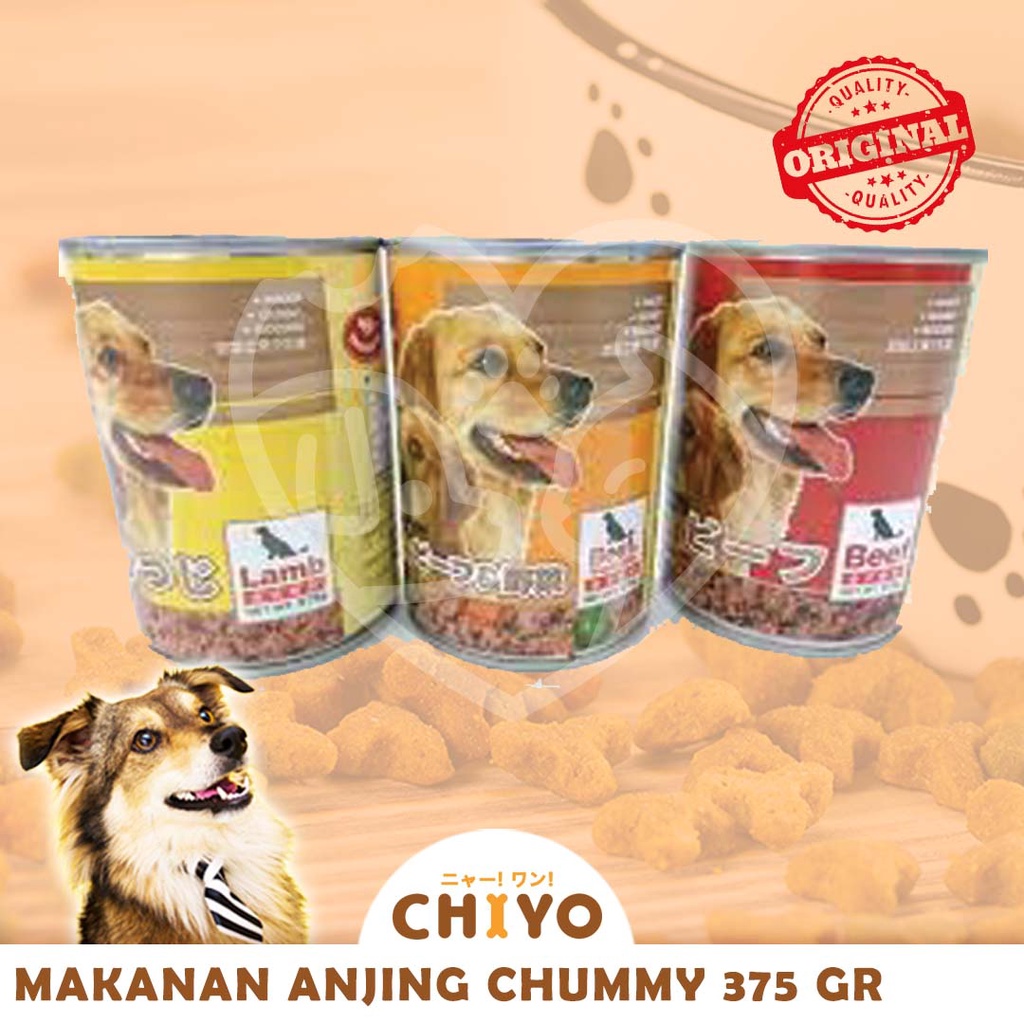 CHUMMY DOG FOOD 375 GR [ MAKANAN ANJING BASAH ]