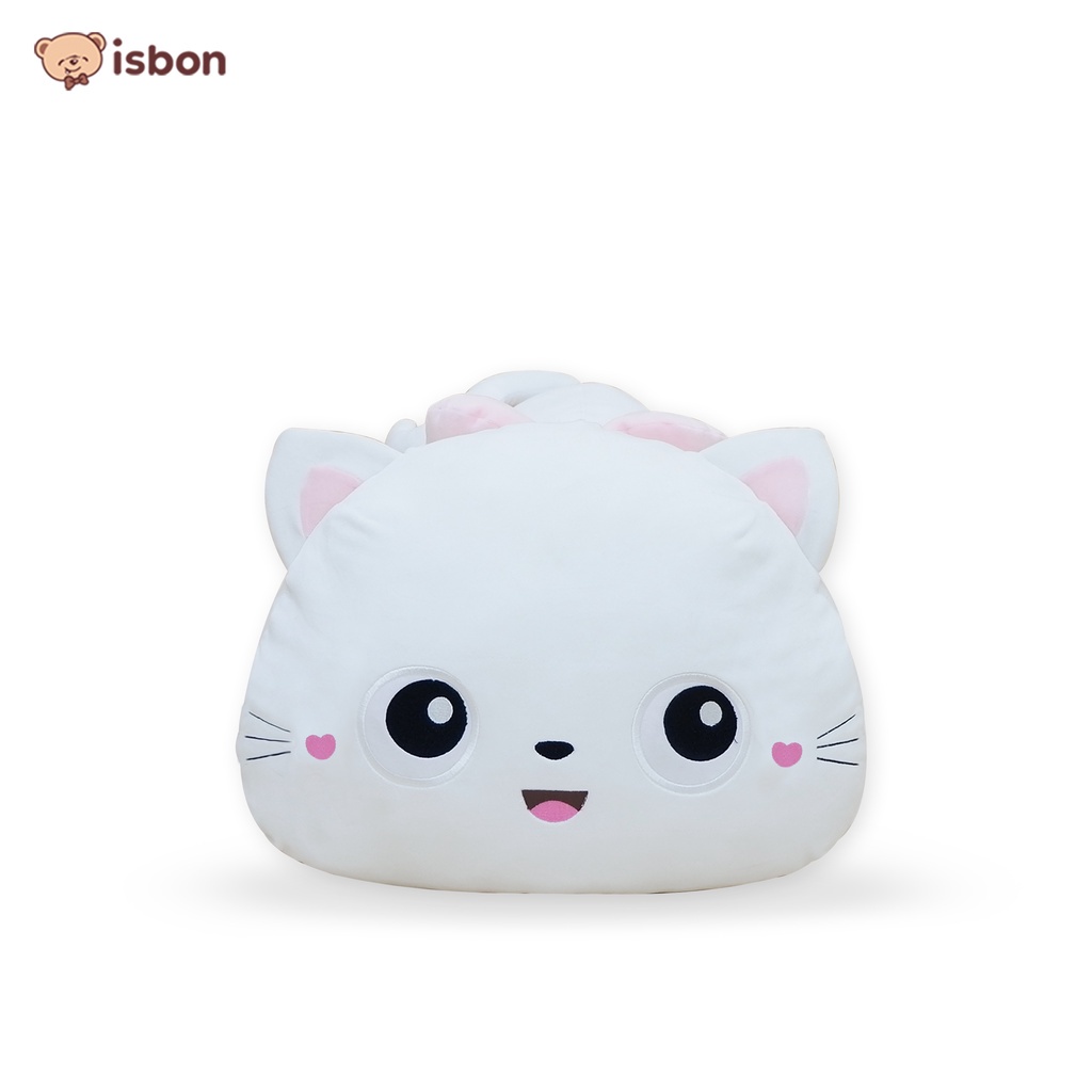 Boneka Poly Kucing Cat Putih Lucu Bahan Premium Cocok Untuk Hadiah Istana Boneka