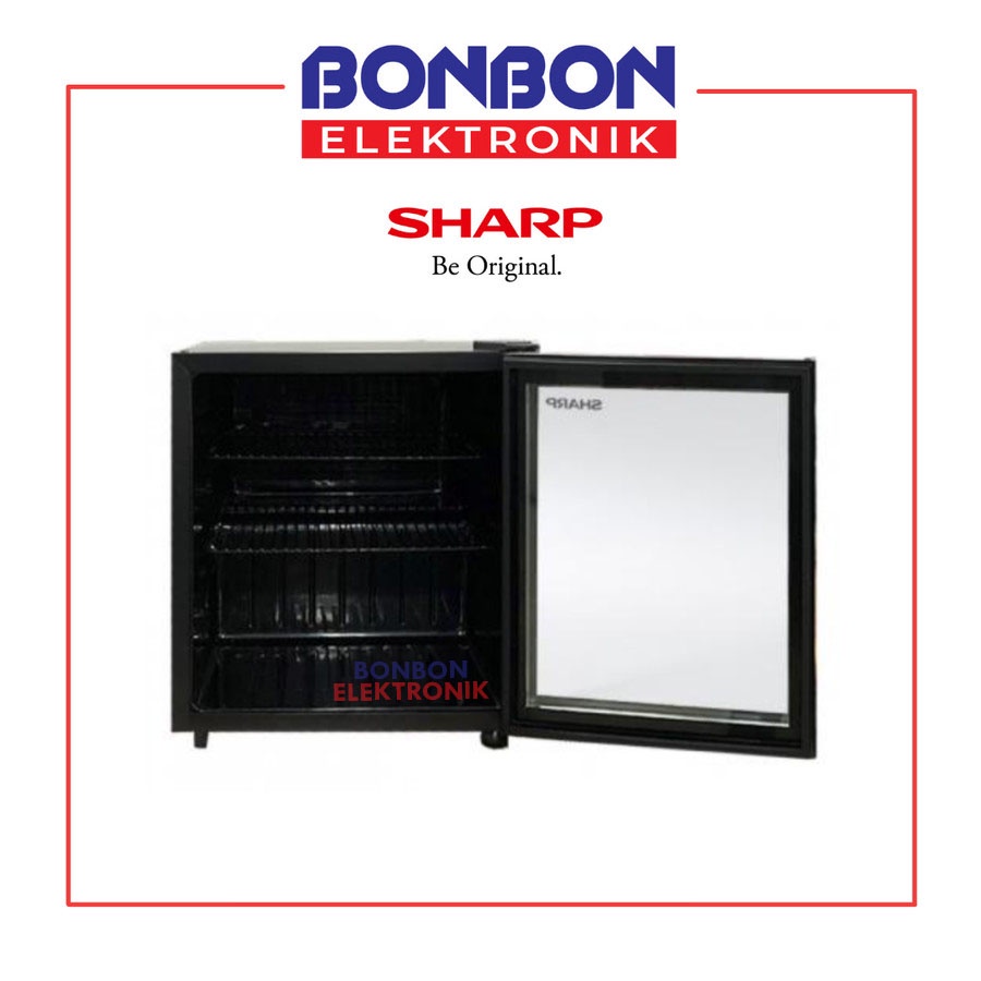 Sharp Mini Showcase Display Cooler 55L SCH-50X-FS / SCH50XFS / SCH50