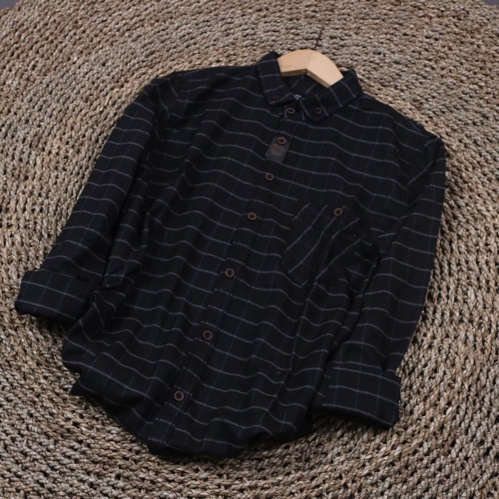 Kemeja Pria Men Casual Kemeja Cowok Slimfit Distro Atasan B3X8 BRILL EIGHTY EIGHT/ FLANEL LENGAN PAN