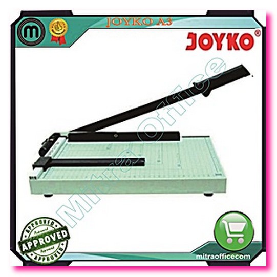 

JOYKO A3/Mesin pemotong kertas/Mesin laminating/Mesin Jilid//Mesin hitung uang/Cashbox/Brankas/Atk