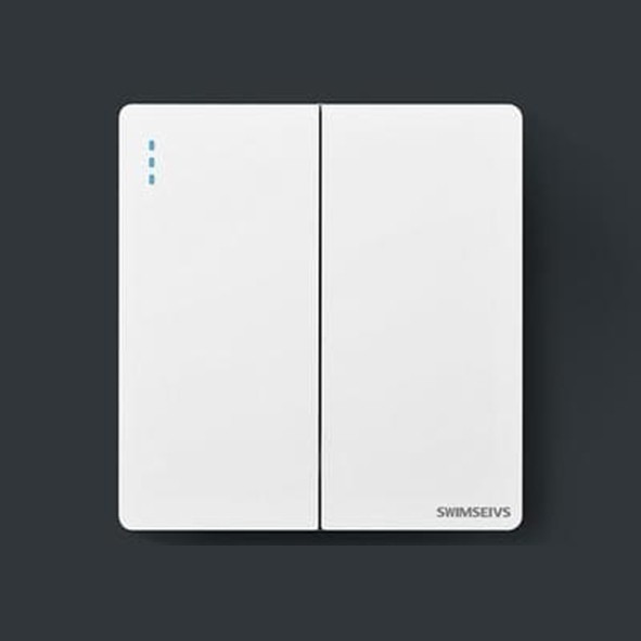 Saklar / Sakelar Lampu Putih White 1/2/3 Gang Electrical Switch Stop kontak USB