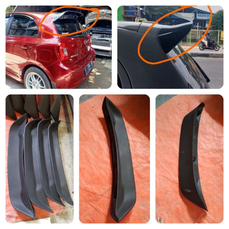 spoiler spoon Nissan march