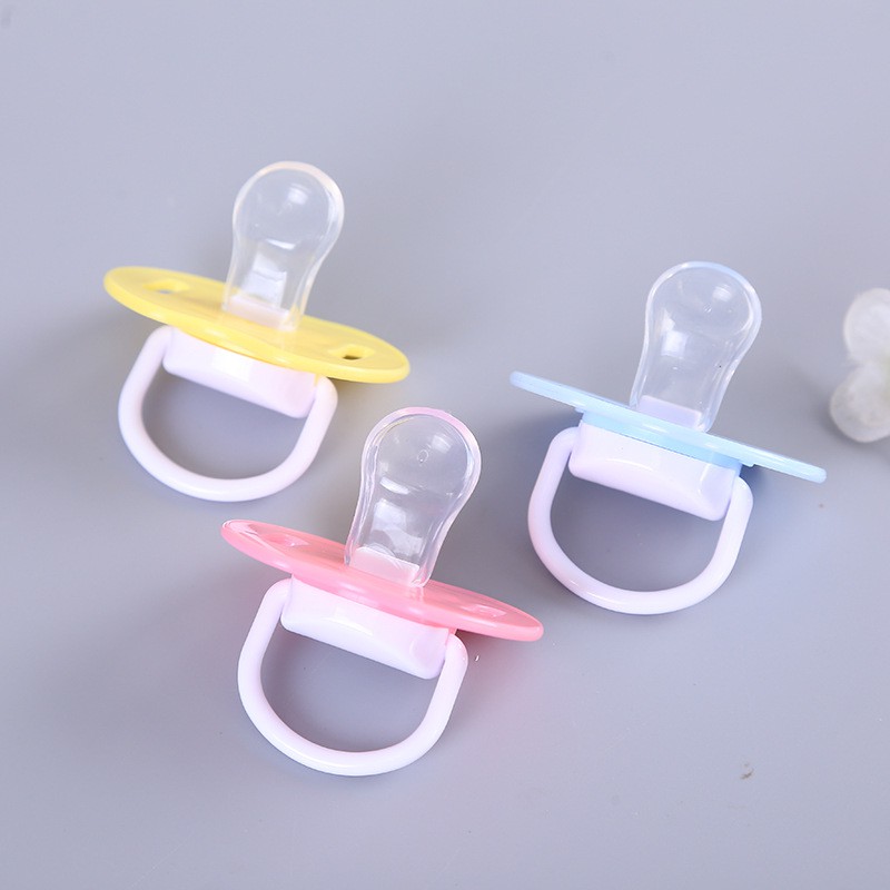 ~COD~DO-C46 Empeng Bayi | Dot Bayi Bulat / Datar | Baby Pacifier / Soother | Kompeng Bayi Food Grade-Dot Datar