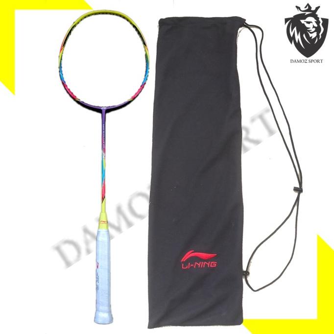 Raket Badminton Lining Windstorm 74 Yellow New Roccabar