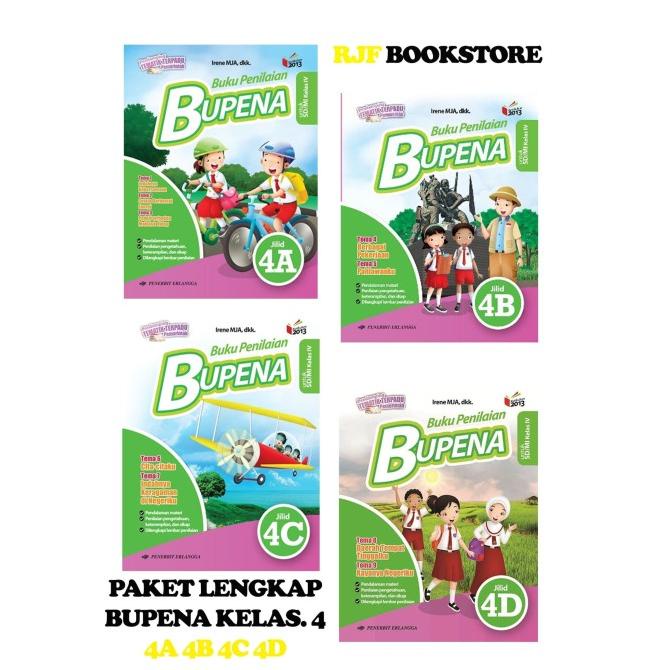

PAKET BUPENA KLS.4 SETAHUN BUKU PENILAIAN AUTENTIK ERLANGGA Star Seller Termurah