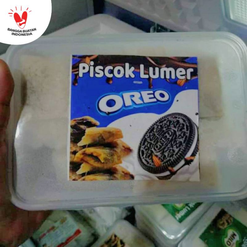 

Pisang Coklat Oreo - Piscok Lumer - Piscok Coklat Isi 10per pack