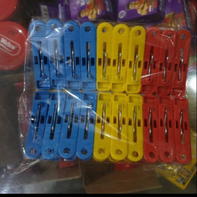 JEPITAN PLASTIK JEMURAN BAJU / LAUNDRY CLIPS / JEPITAN BAJU PLASTIK