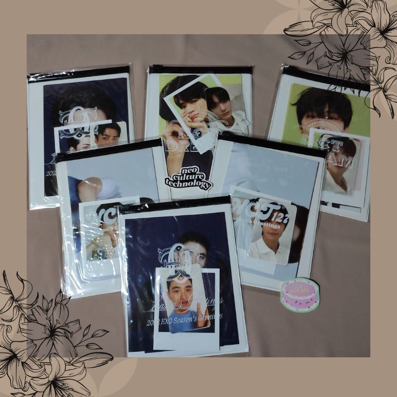 [Ready Stock]Photopack sg22 NCT Dream, NCT 127, EXO sealed (Mark, Jaemin, Jeno, Sehun, D.O, Jaehyun)