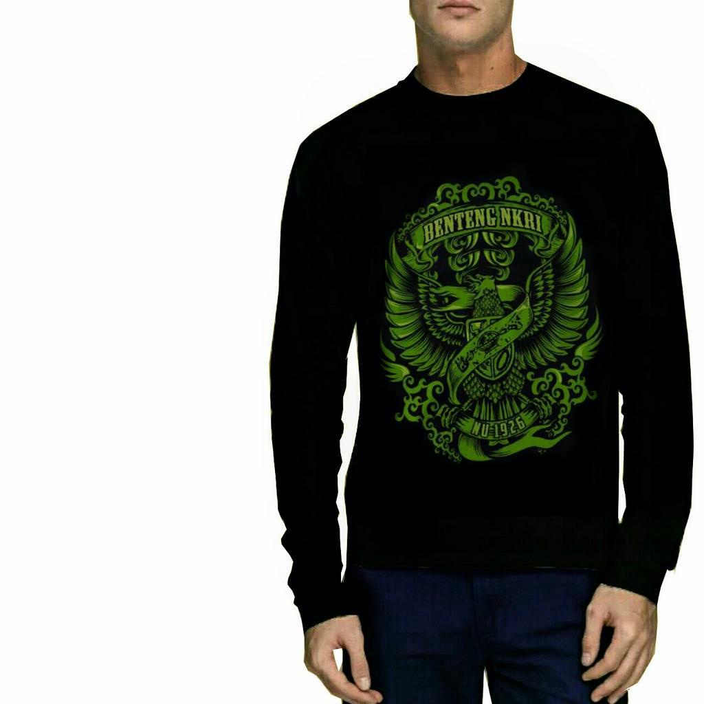 Kaos NKRI/Kaos NU Nahdlatul Ulama Garuda Benteng NKRI/Kaos Pria Dewasa Nahdlatul Ulama NU Murah Ori