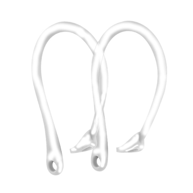Cre 1 Pasang Strap Silikon Lembut Kait Telinga Anti Hilang / Jatuh Untuk Airpods Pro