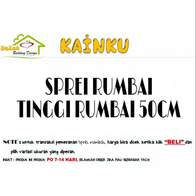 SPREI RUMBAI KELILING KATUN LOKAL