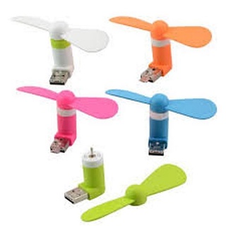 Kipas Angin Mikro OTG For Android HP Micro Mini Fan Handphone Aneka