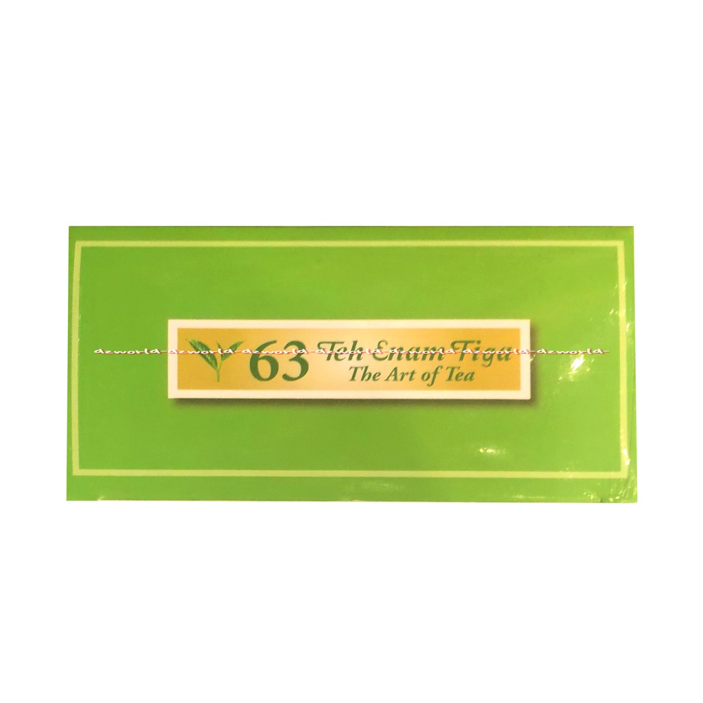 Teh Enam Tiga Premium Teh Hijau Jepang 20Celup Japan Green Tea Teh 63 Premium Japanese Green Tea