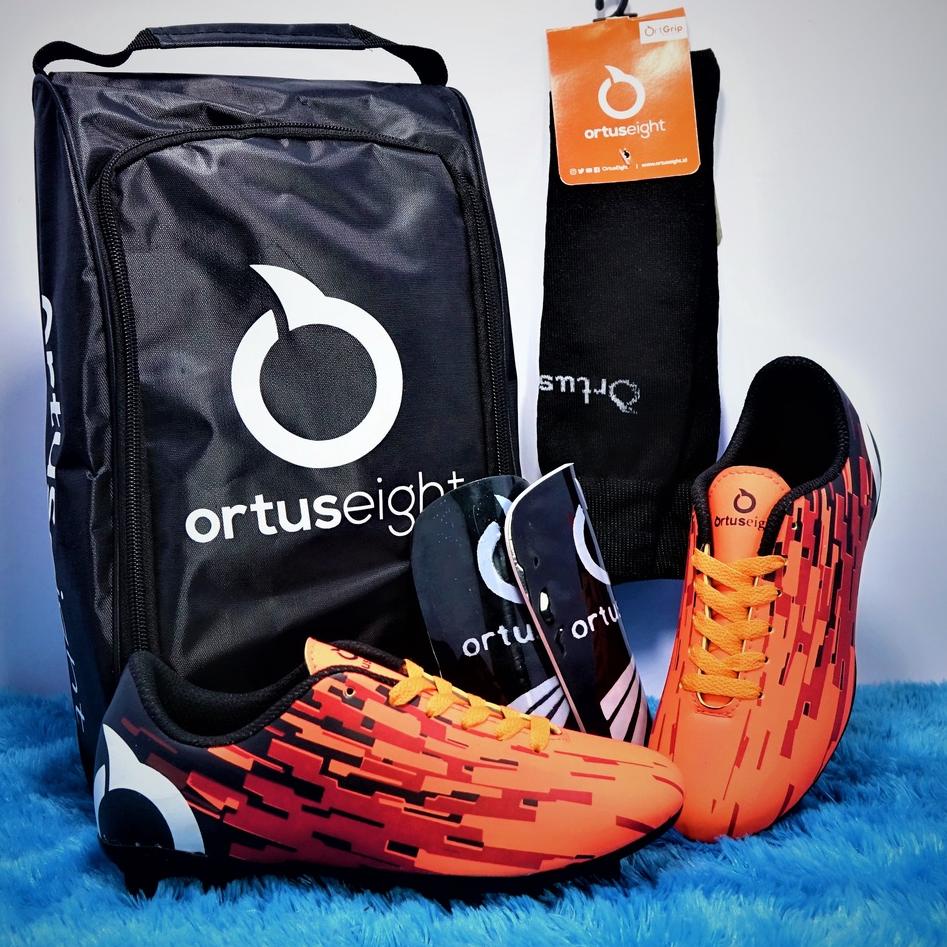 (NEW STOCK) 1Paket Sepatu Bola Anak L Laki Junior Ortus Blizzard FG In SE Horizon Catalyst Harga Ter