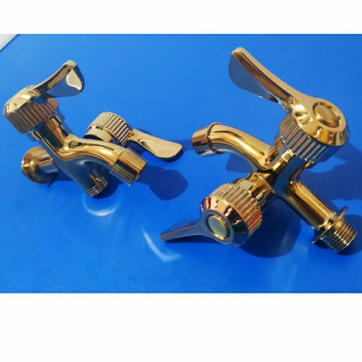 kran cabang gold/kran shower gold/kran kamar mandi