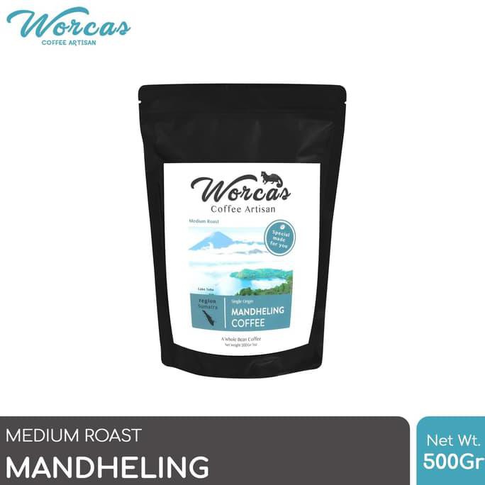 

Kopi Arabica Mandheling 500 Gram Medium Roast (Biji/Bubuk) - KOPI BIJI