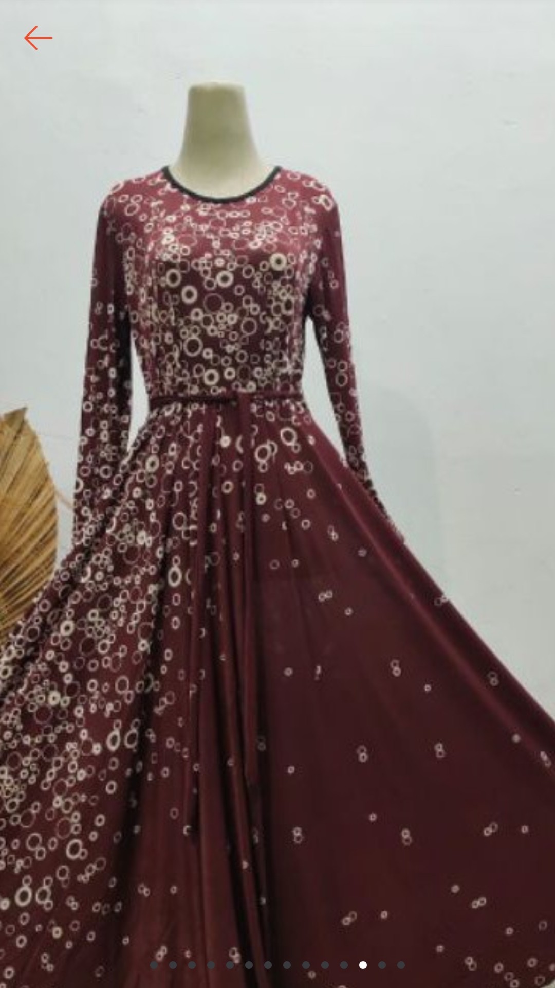 Gamis Jersey Mayung Batik Cantik