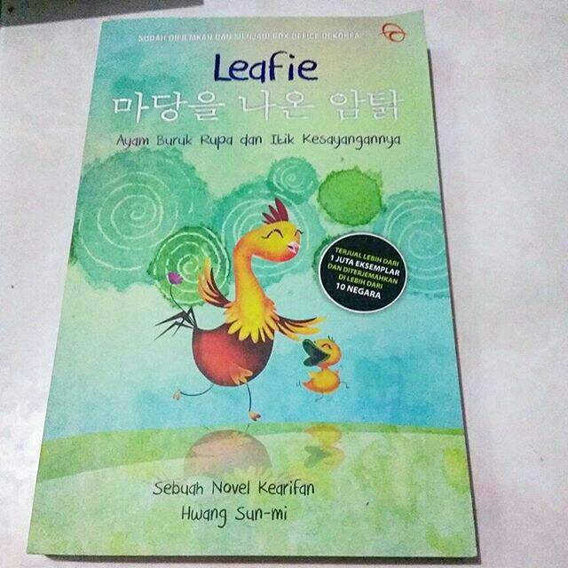 Novel Leafie oleh Hwang Sun Mi Penerbit Mizan Qanita