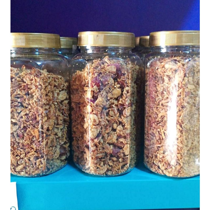 

Bawang goreng kemasan toples 150g