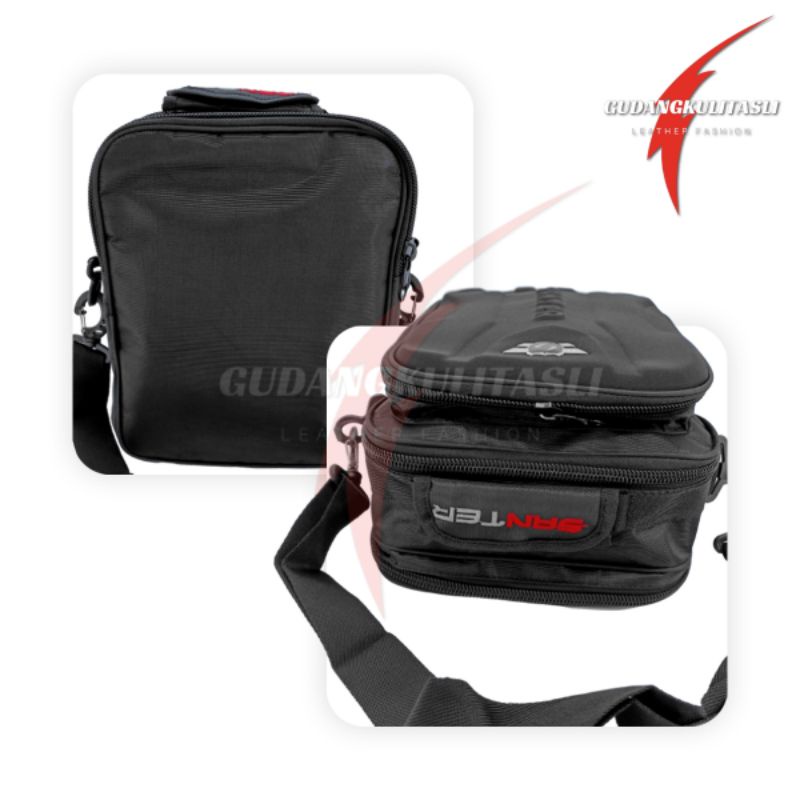 Tas Selempang Pria Santer Medium 10inch model SNR-MDR-1 Tas Pria Original