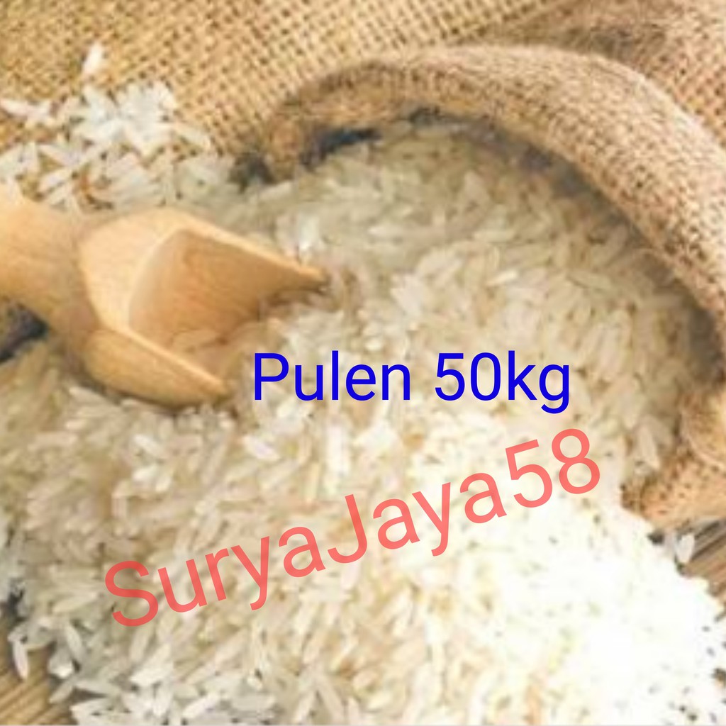 

Beras Pulen 50kg| Beras Grade B Kualitas Super | 50kg | Pulen, putih enak | SuryaJaya58