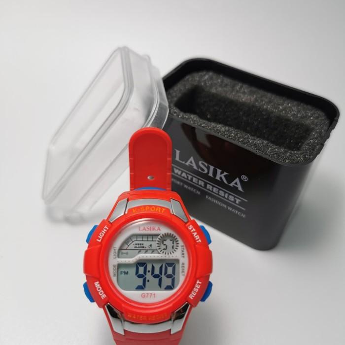 Digitec Jam Tangan Digital Anak Sporty Water Resist Anti Air Merk Lasika
