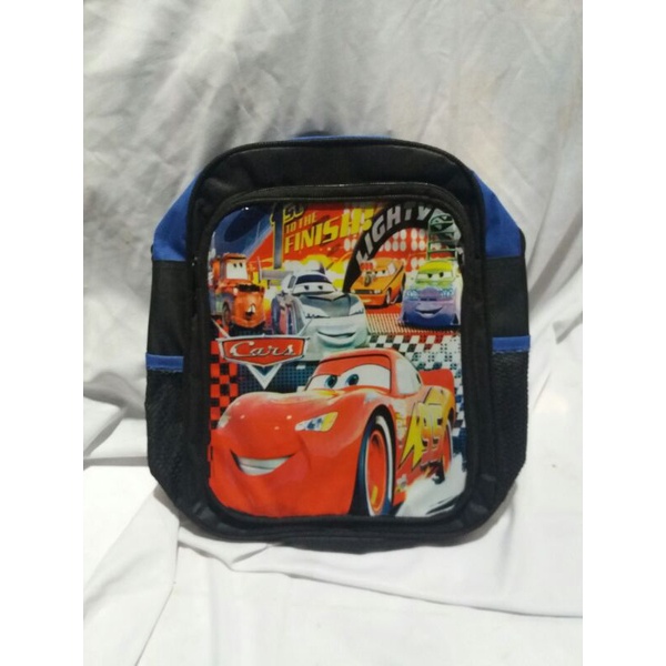 tas ransel anak paud karakter CARS