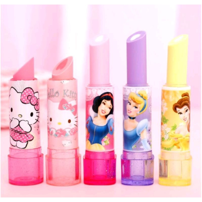 PENGHAPUS PENSIL BENTUK LIPSTIK MOTIF DISNEY ANAK