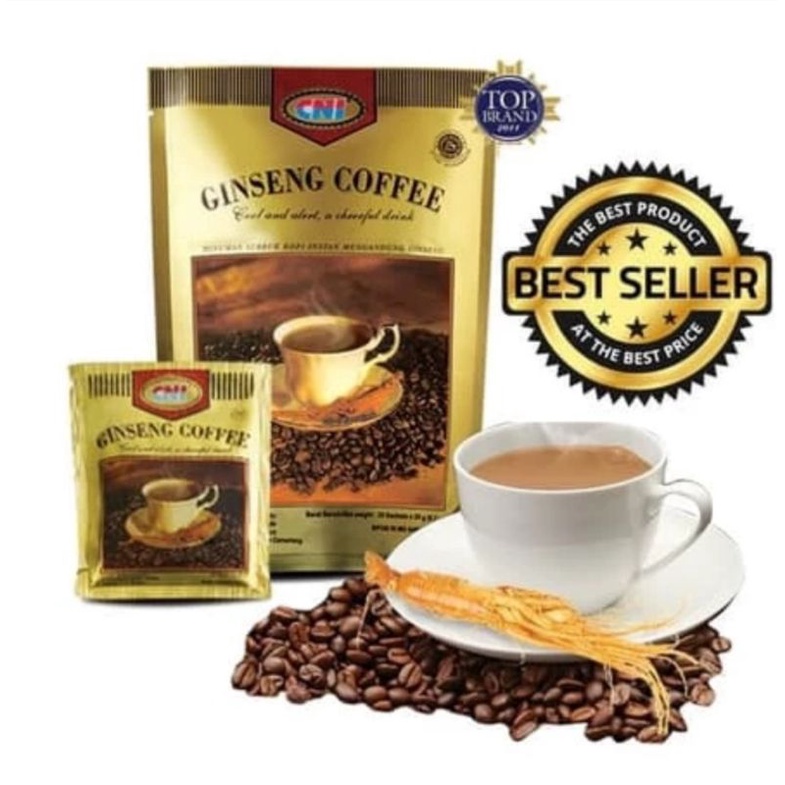 

Ginseng coffee CNI saset KOPI GINSENG ( ORIGINAL)