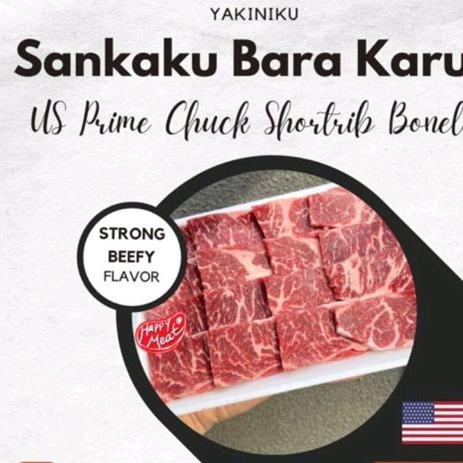 

Daging Sankaku Bara Karubi