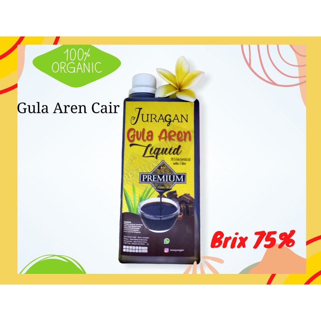 

Gula Aren Liquid Murni Asli Tanpa Campuran Untuk Kopi Boba dan Minuman Makanan