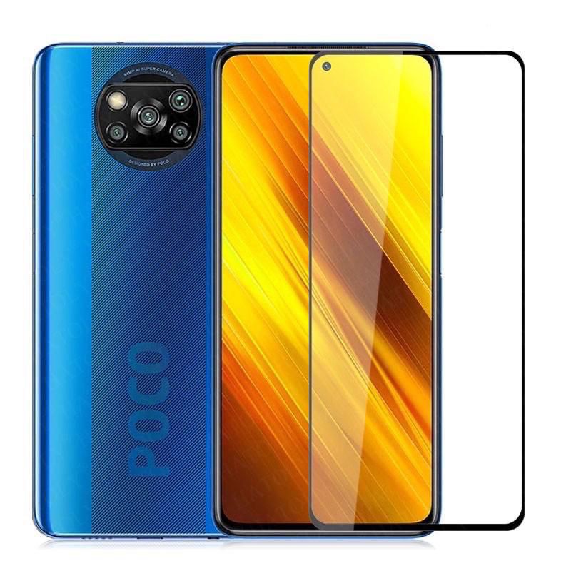 TG 9D XIAOMI POCO M3 M4 M5 M5S PRO POCO F3 F4 POCO X3 GT X3 PRO POCO X3 NFC POCO C40 PRO tempered Glass full lem 5D 6D 9D FULL COVER