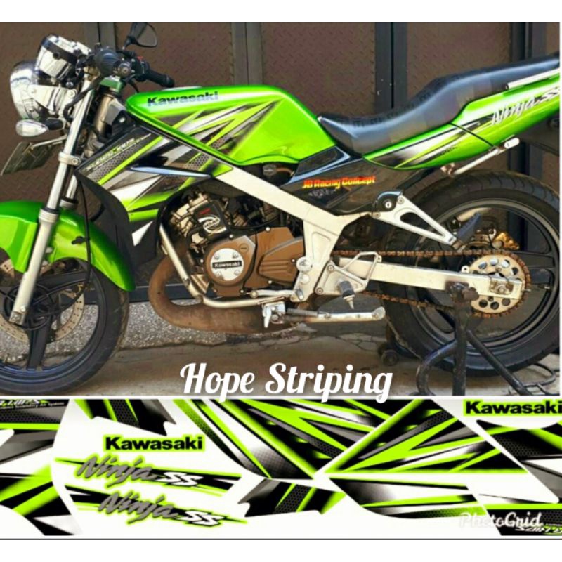 Striping Ninja SS th 2013 Hijau