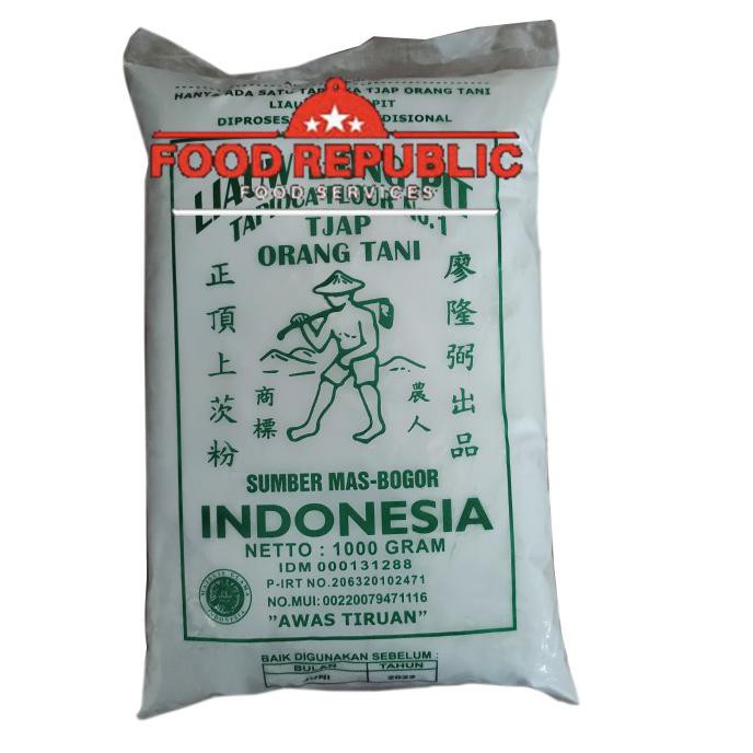 

Cuci Gudang Awal Tahun TEPUNG SAGU TANI CAP LIAUW LIONG PIT 1 KG - TEPUNG TAPIOKA HALAL Big Sale