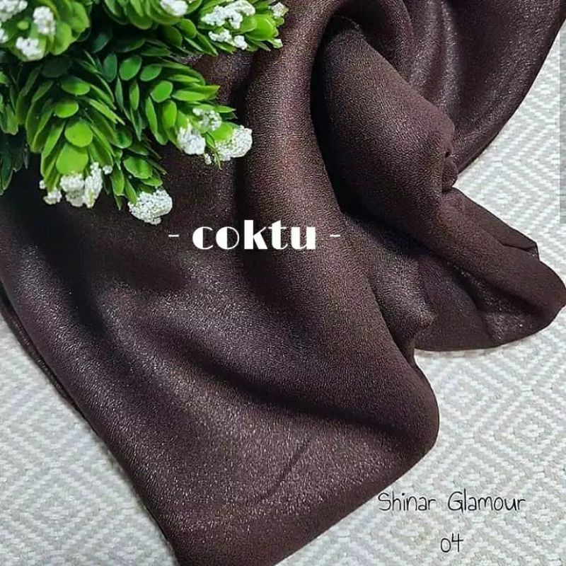 Shinar Glamour Ansania Square  - Jilbab Segiempat Sinar-COKTU