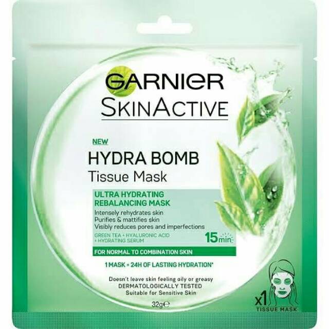 Garnier serum mask