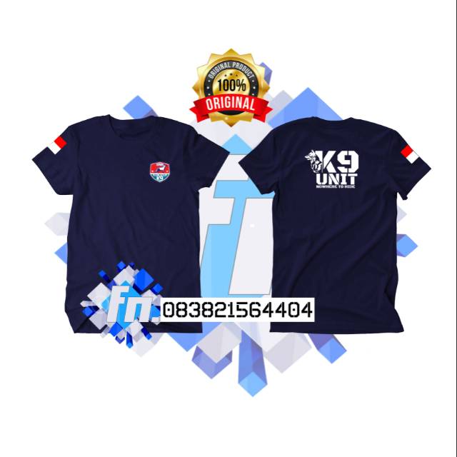 KAOS PENDEK K9 UNIT BNN