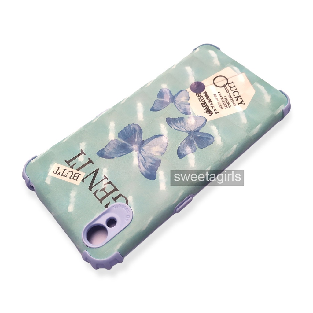 Softcase Silikon Anticrack model Berkilau - Oppo A37 / Neo 9 (sama ukuran) - sweetacase.id - Casing 4 sudut dengan bumper kamera - casing warna pastel - model berkilau dengan diamond cut - casing dengan karakter lucu -aesthetic - casing anak - Case Gemoy