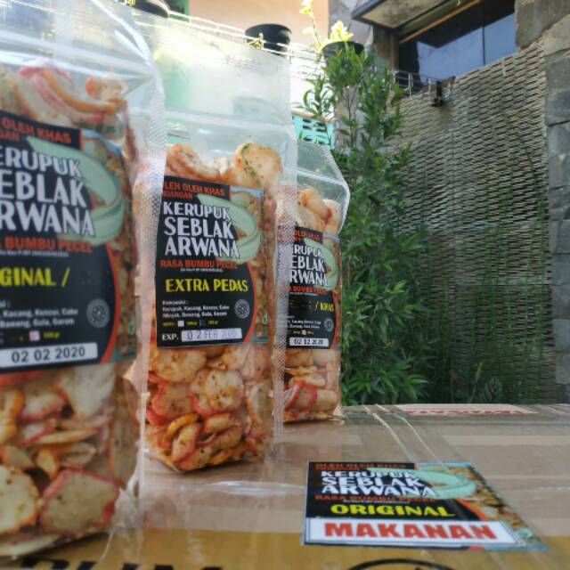 

Kerupuk seblak arwana di stabat
