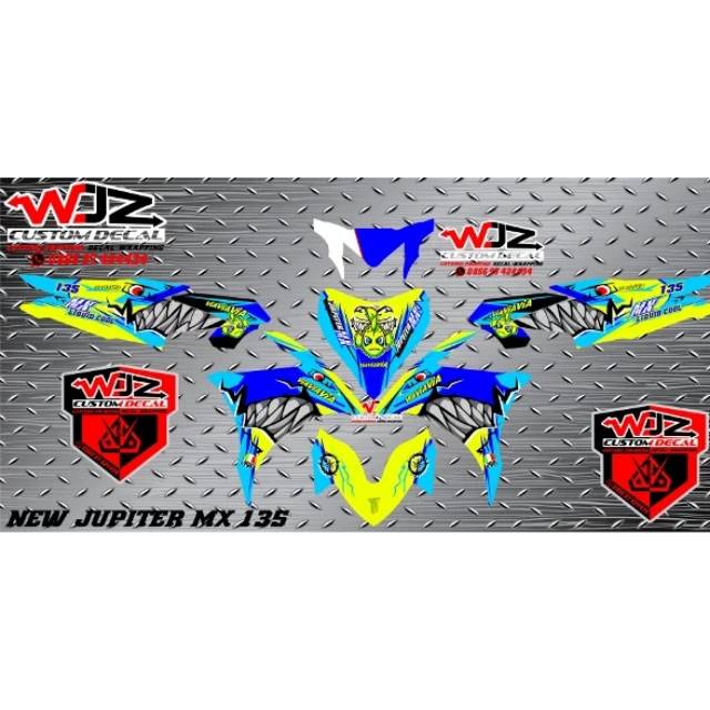 Striping decal jupiter mx 135 new shark
