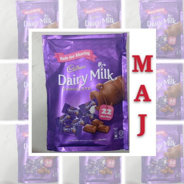 

Cadbury Dairy Milk Chocolate 22 Mini Bites Malaysia