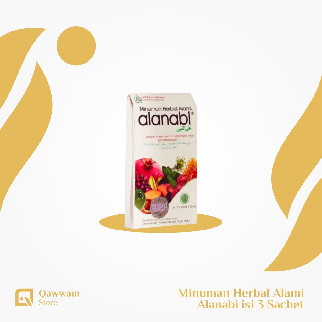 

Minuman Herbal Alami - Alanabi isi 3 Sachet