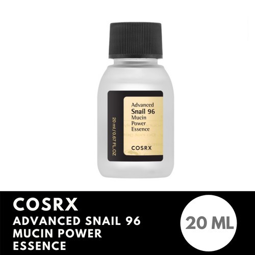 COSRX Advanced Snail Mucin 96 Power Essence 100 ml 20 ml - Lendir Siput Toner Serum Corsx Crosx BPOM