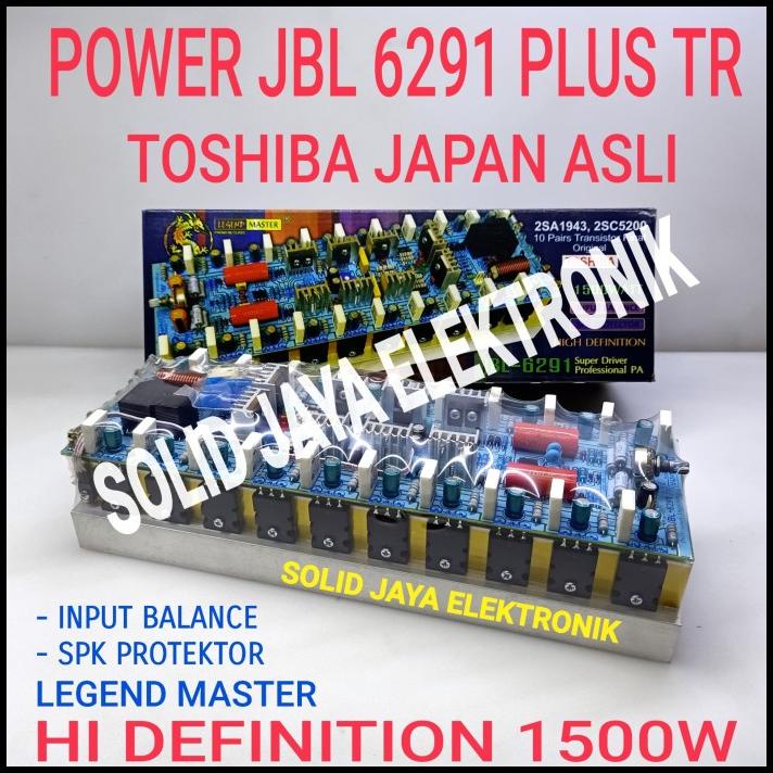 Kit Power Jbl 6291 Jbl-6291 Jbl6291 Amplifier 1500W Legend Master