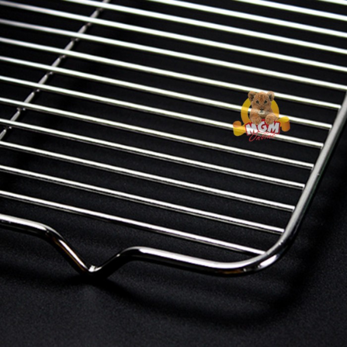 35x24 Stainless Wire Mesh Peniris gorengan / BBQ grill / tatakan kue