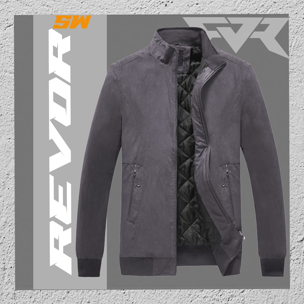 Revor SW Jaket Motor Suede Windproof